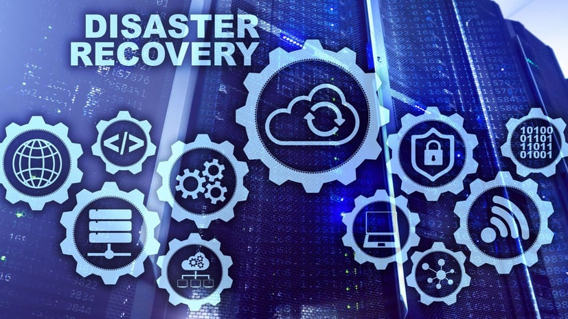 a graphical image for disaster recovery